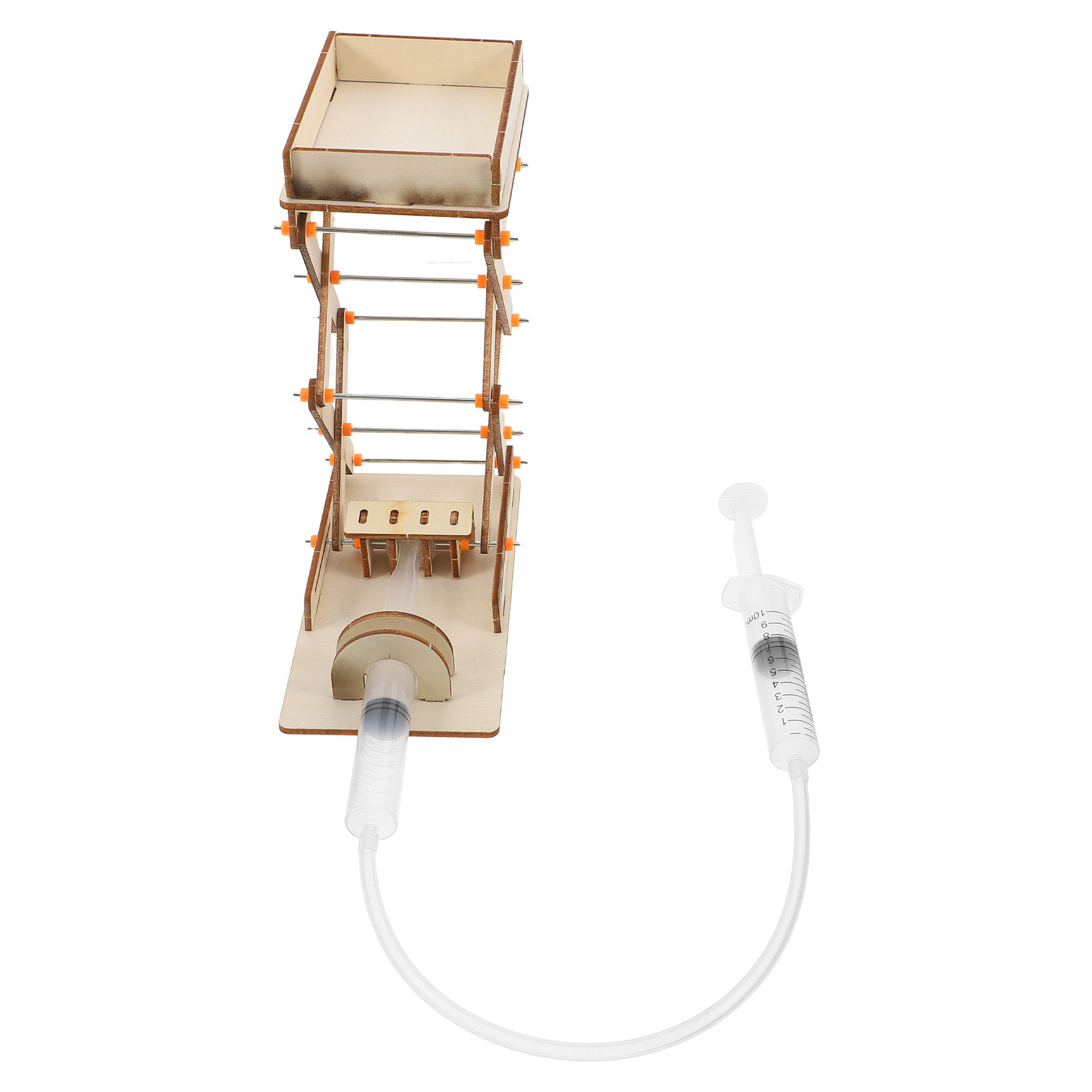 Science Experiment Kit - Plataforma Elevadora de Laboratorio de Madera,