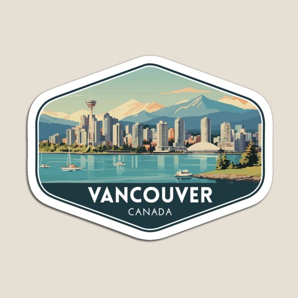 Kids Toys Vancouver - Vancouver Canadá viaje arte imán bebé