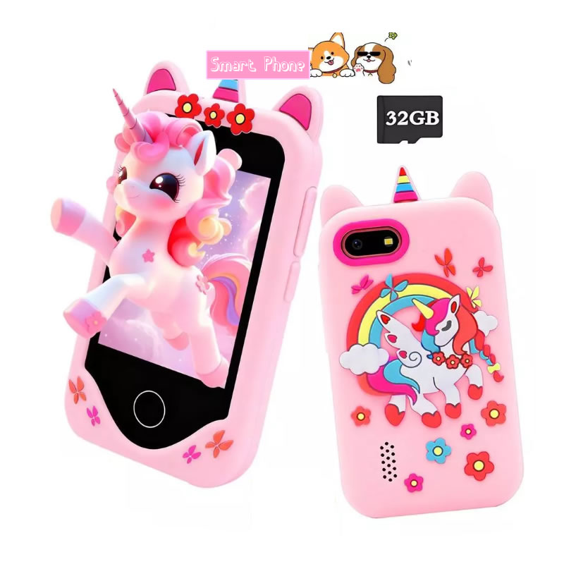 Kids Toys Smartphone - Cámara de teléfono inteligente para niños