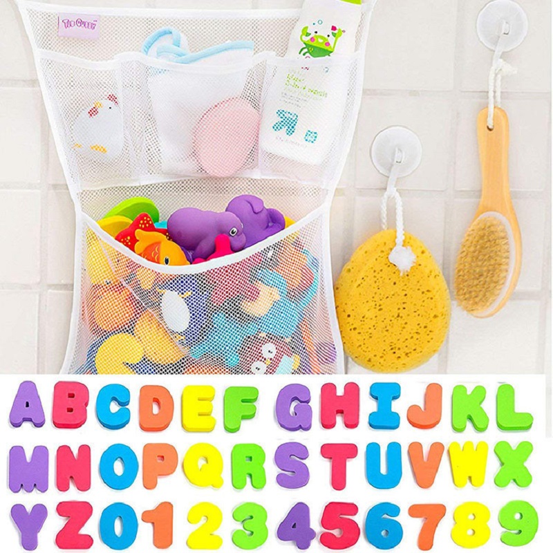 Bath Letter Number Foam - Juguete de Baño para Bebés, Rompecabezas