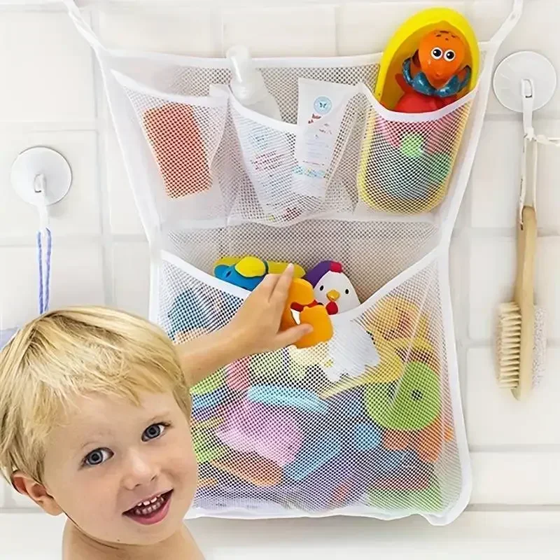 Kids Storage Toys - Bolsa de juguetes, organizador de baño