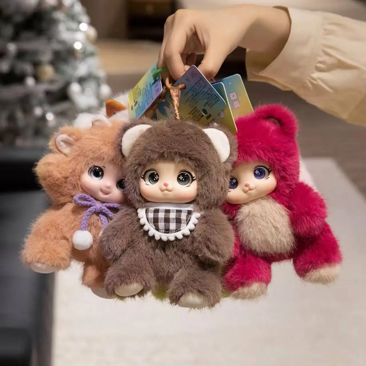 Kids Toys Movie - 18cm/Kawaii animales lindos vinilo cara juguetes