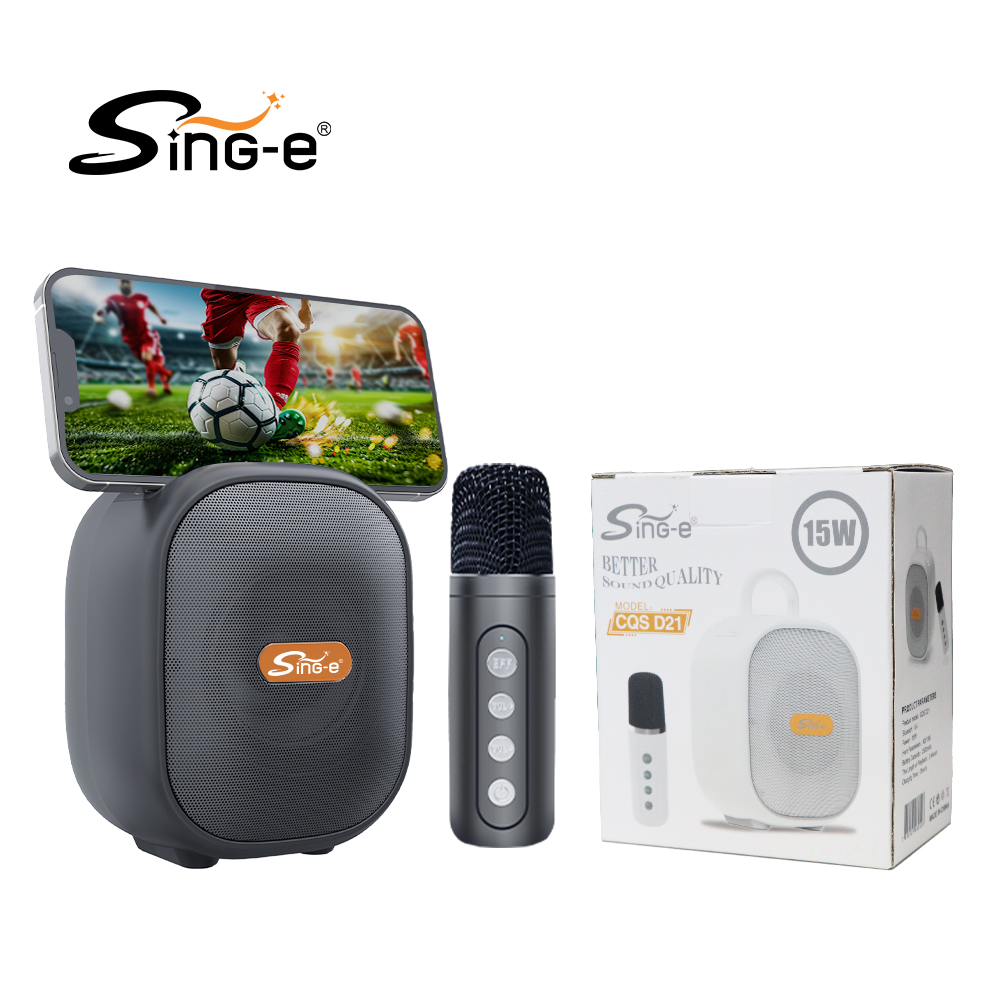 Kids Microphone Karaoke - ZQS D21 K12 Mini BT altavoz