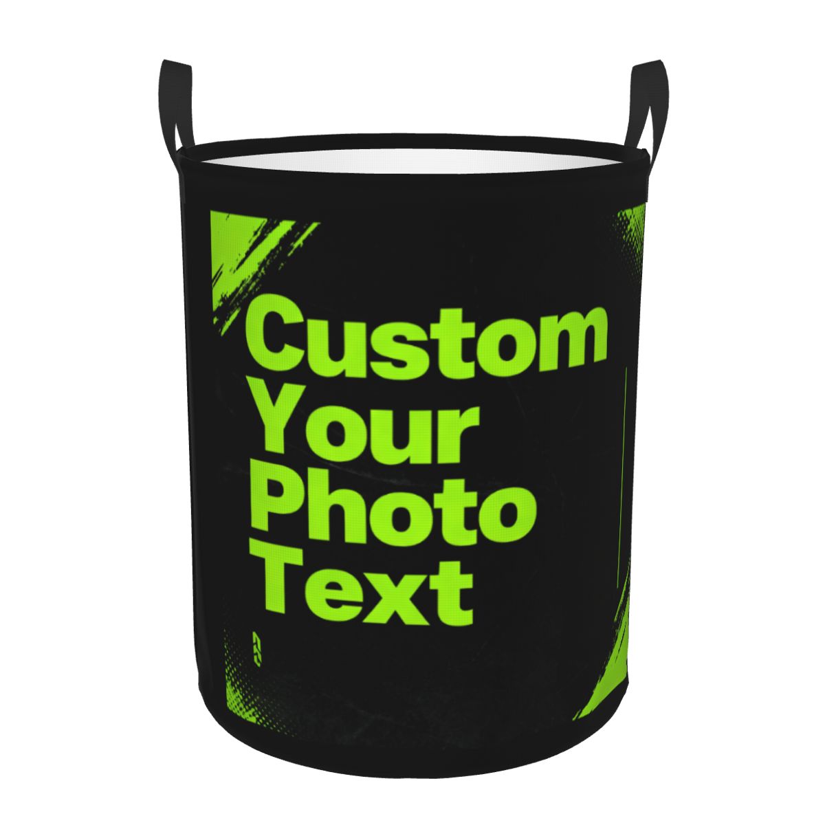 Kids Toys Logo - Cesto de Ropa Personalizado con Foto,