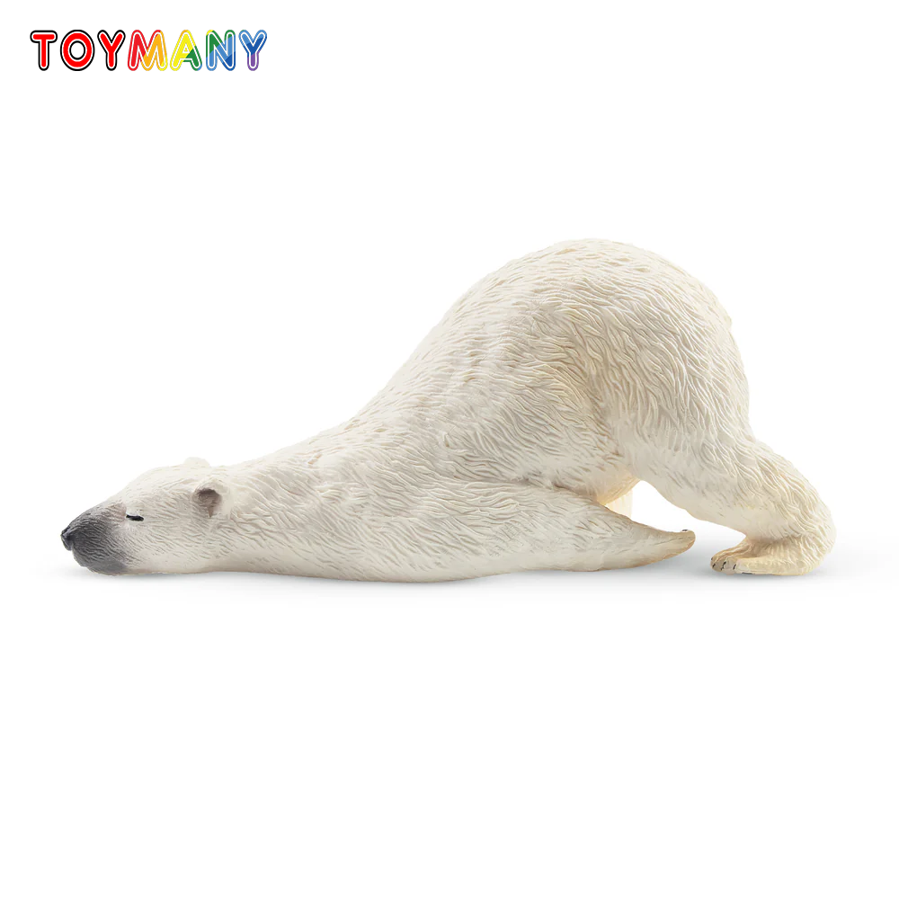 Kids Toys Under $5 - Toymany simulación de tumbado oso Polar