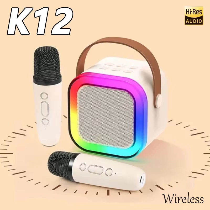 Kids Microphone Karaoke - Máquina de Karaoke inalámbrica K12, Mini
