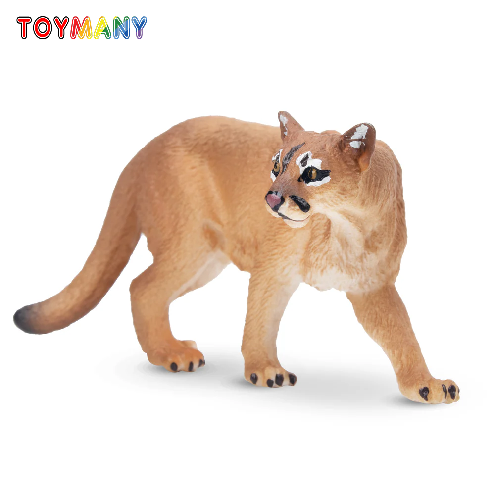 Kids Toys Under $5 - Toymany simulación Cougar vida silvestre Animal