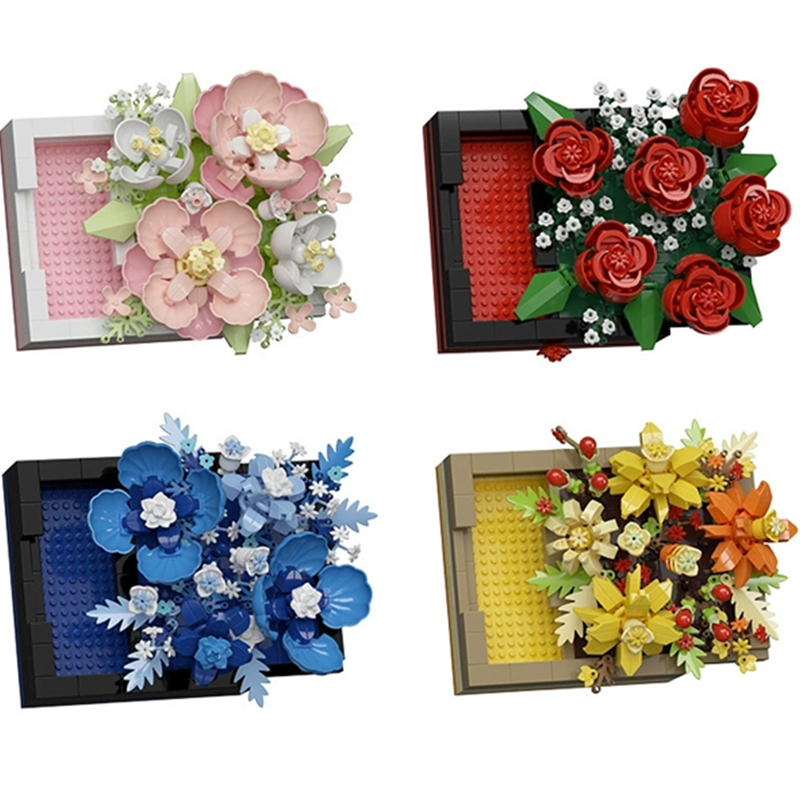 Kids Toys Exhibition - DIY 3D famosa Rosa hibisco flores