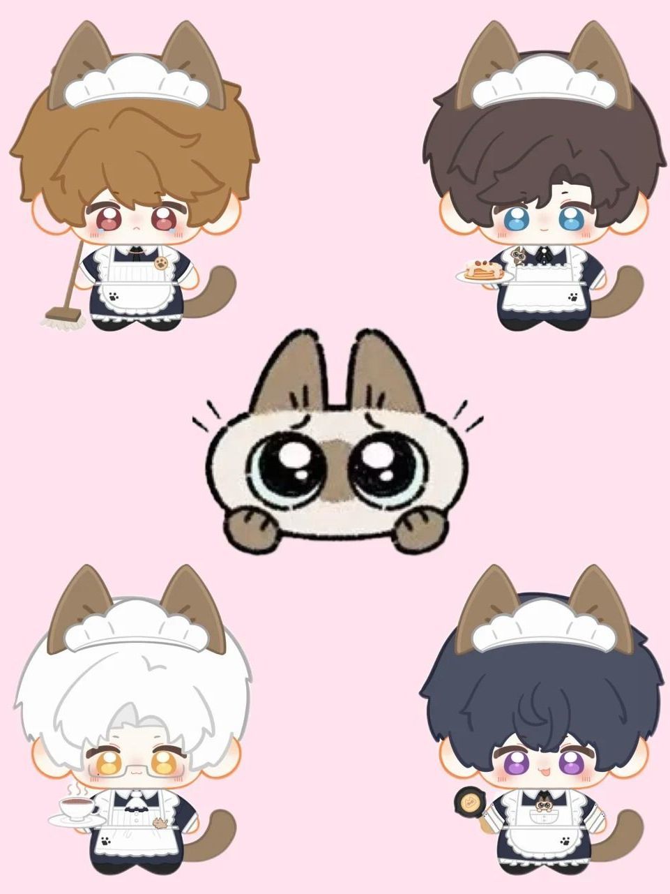 Soft Plush Doll - Muñeco de peluche de 10 cm