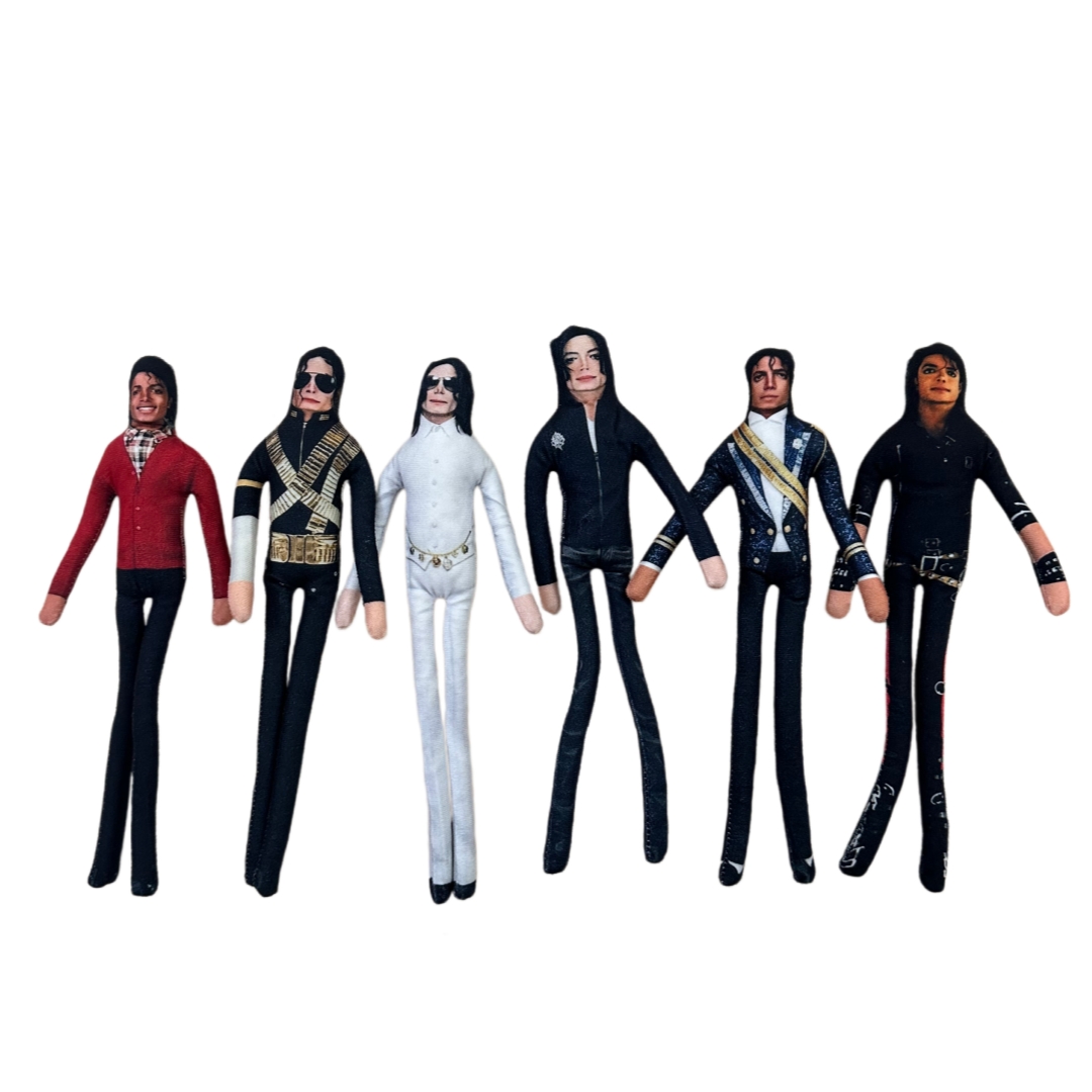 Soft Plush Doll - Muñeco de Peluche de Michael Jackson,