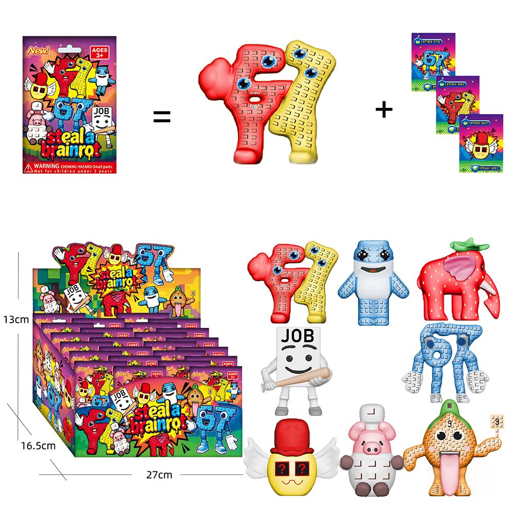 8 unids/set rouba un cerebro b - Kids Toys Elephant reseña y precio