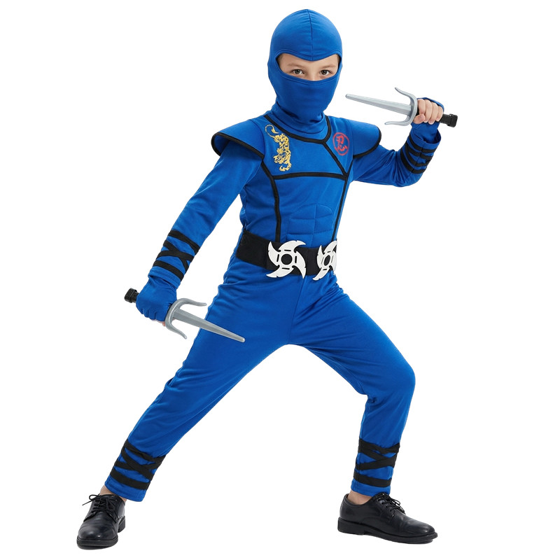 Disfraz de Ninja negro y azul  - Kids Toys Movie reseña y precio