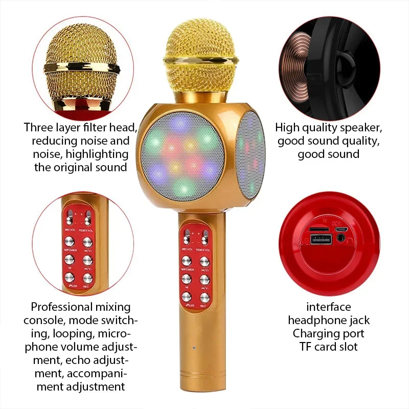 Micrófono inalámbrico de Karao - Kids Microphone Karaoke reseña y precio