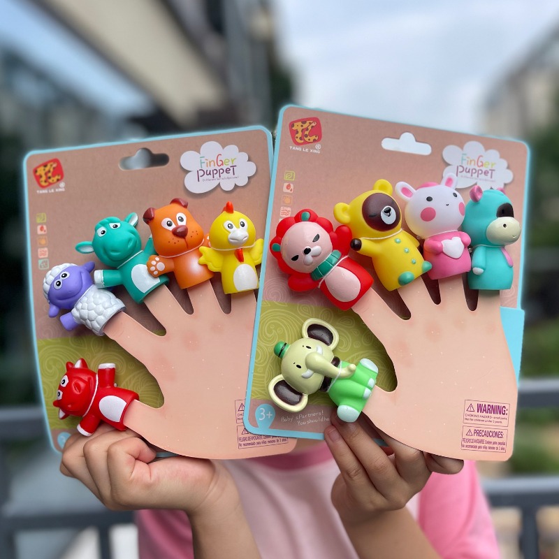 Juego de marionetas de dedo de - Kids Toys Elephant reseña y precio