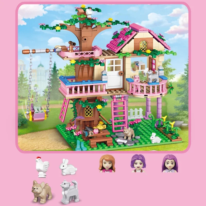 Friends City Tree House, Villa - Lego Set City reseña y precio