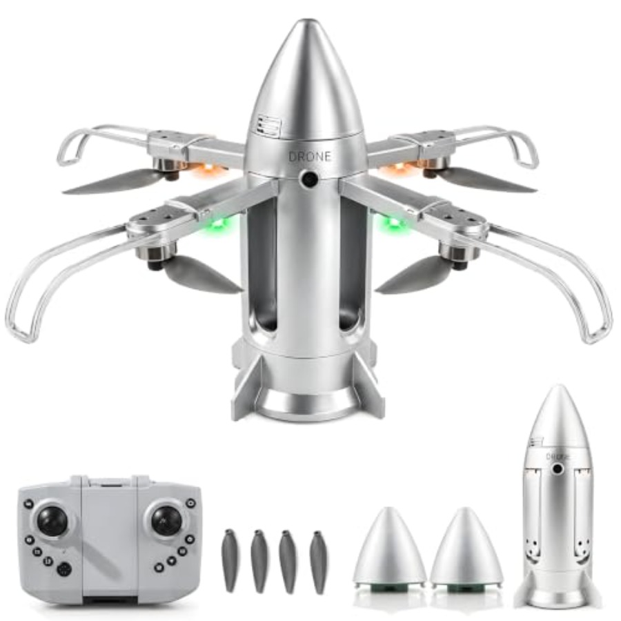 Dron cohete RC para niños: jug - Kids Toys Drone reseña y precio