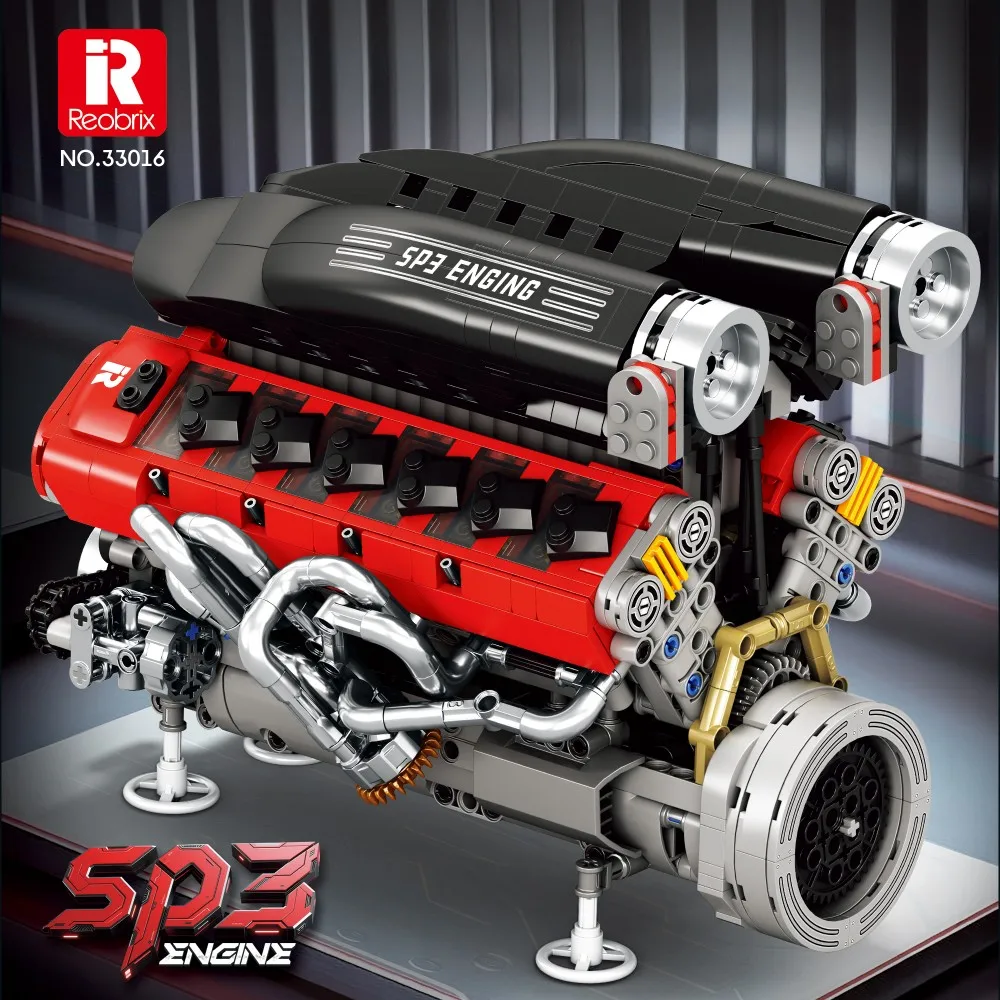 1240 Piezas Motor de Coche SP3 - Kids Toys Idea reseña y precio