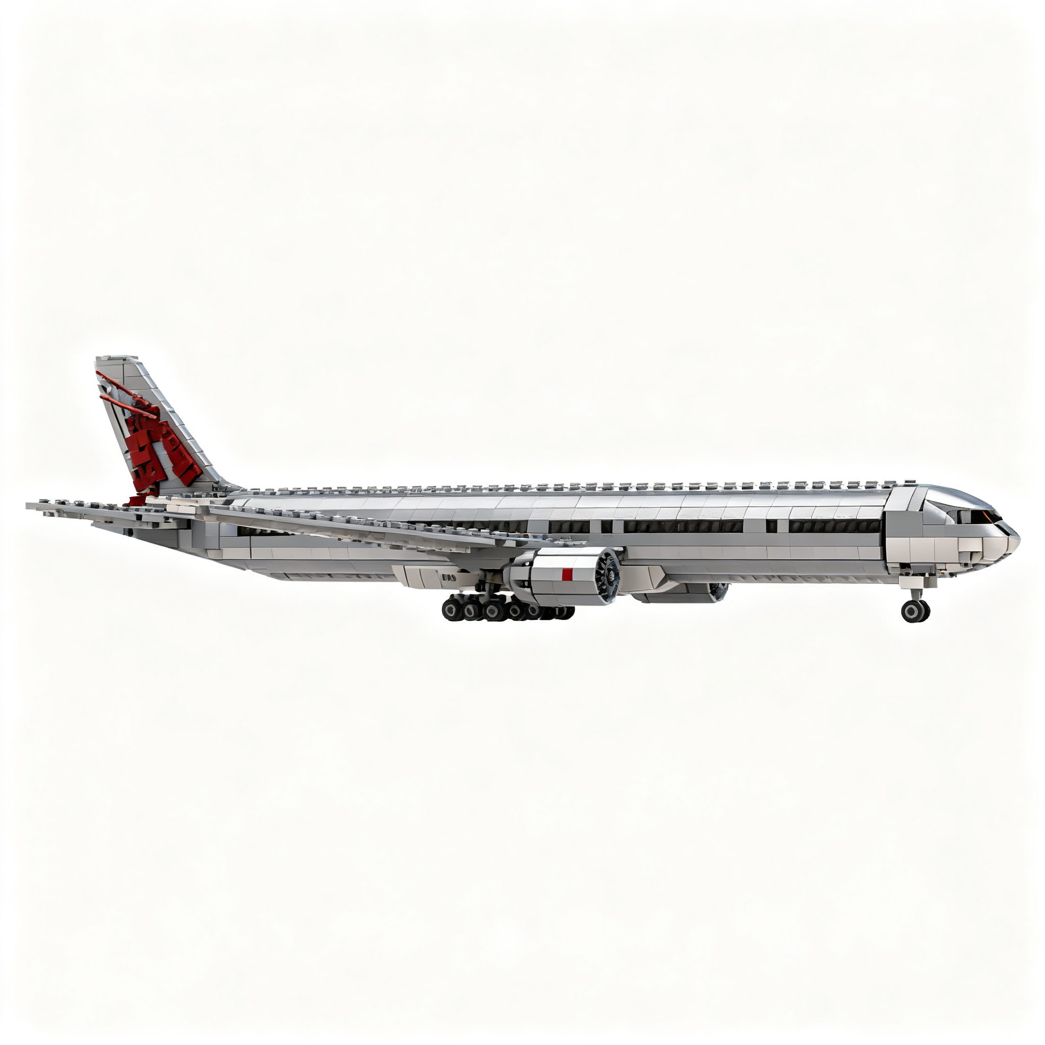 2171 Piezas MOC Boeing 300ER Q - Kids Toys Qatar reseña y precio