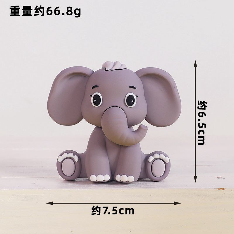 Decoración de pastel de muñeco - Kids Toys Elephant reseña y precio