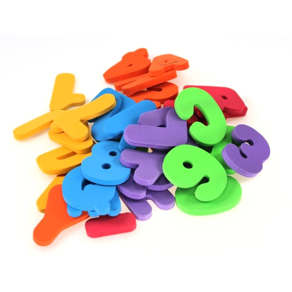 36 Piezas de Juguetes para Bañ - Bath Letter Number Foam reseña y precio
