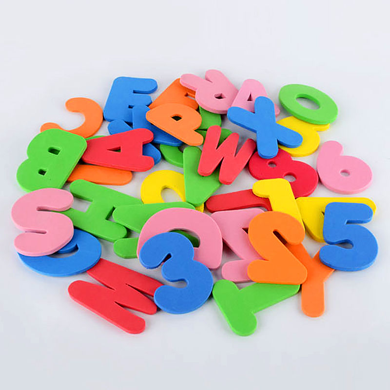 Juguete educativo de espuma co - Bath Letter Number Foam reseña y precio