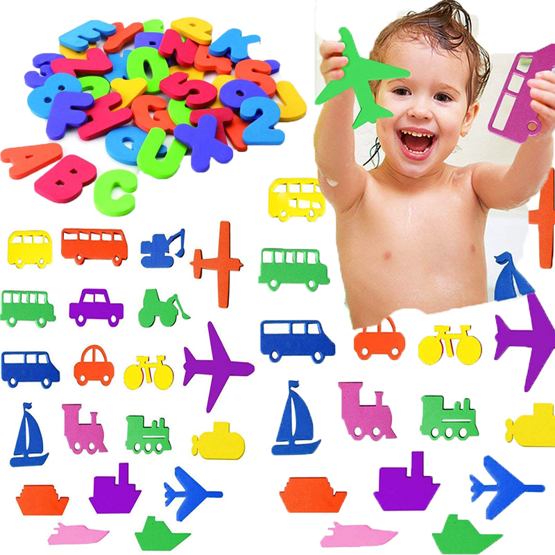 Juguete de Baño para Bebés, Ro - Bath Letter Number Foam reseña y precio