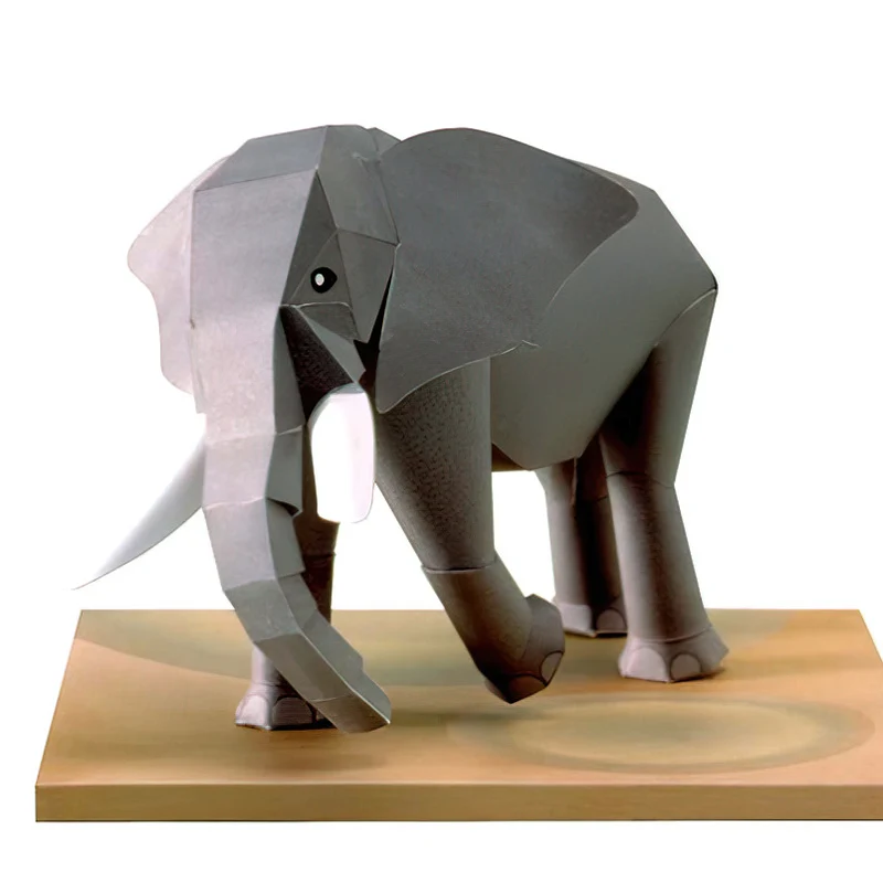 Elefante africano Origami arte - Kids Toys Elephant reseña y precio