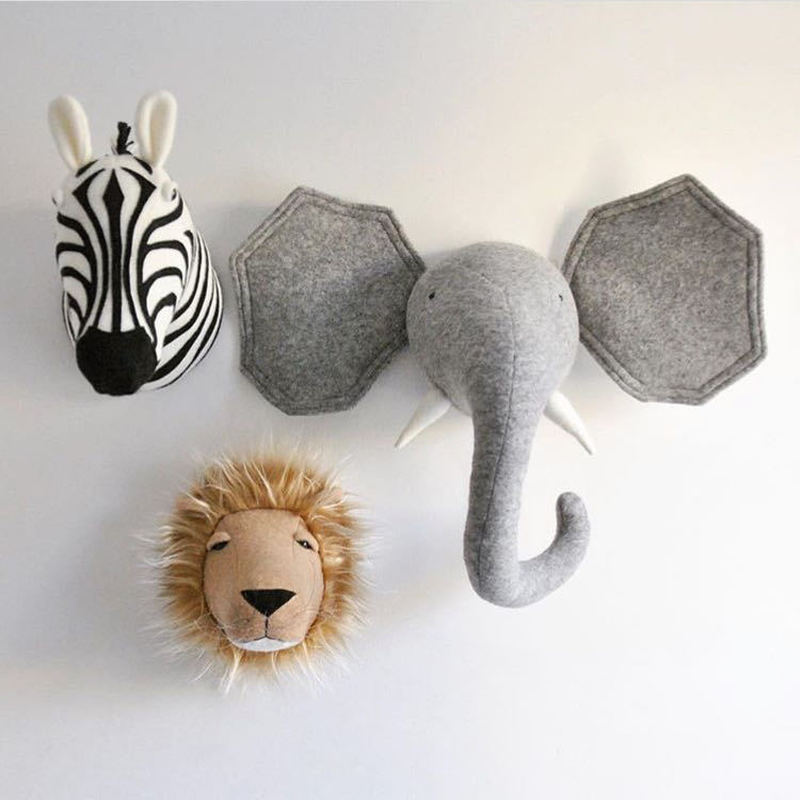Cebra/Elefante/Jirafa 3D cabez - Kids Toys Elephant reseña y precio