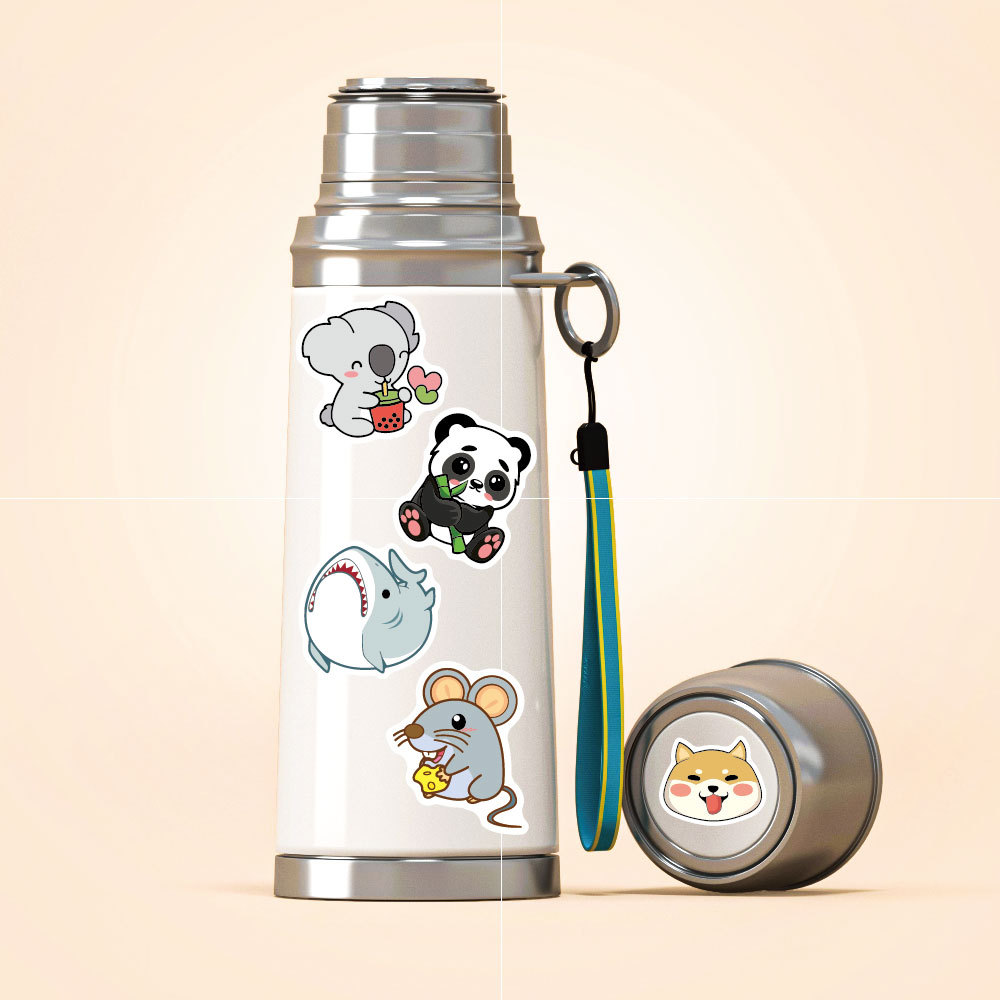 100 Uds. Pegatinas divertidas  - Kids Toys Logo reseña y precio