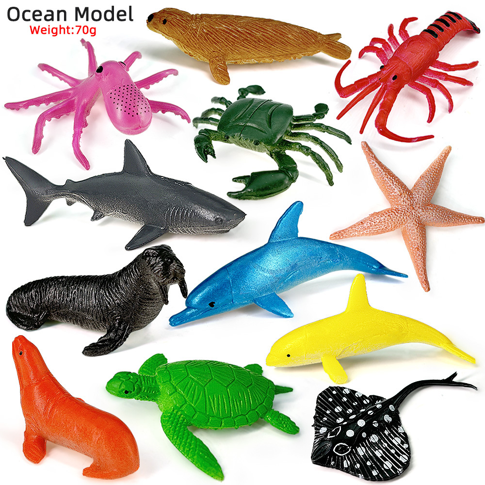 12 Uds. Juego de vida marina e - Kids Toys 3 Year Old reseña y precio