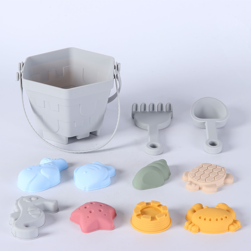 Cubo de silicona para playa, h - Kinetic Sand Mold reseña y precio
