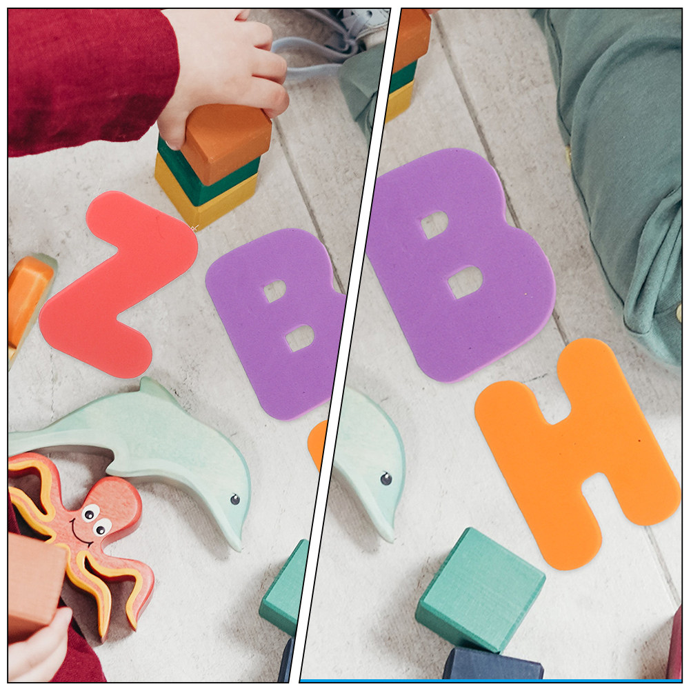 2 Juegos de Pegatinas de Espum - Bath Letter Number Foam reseña y precio