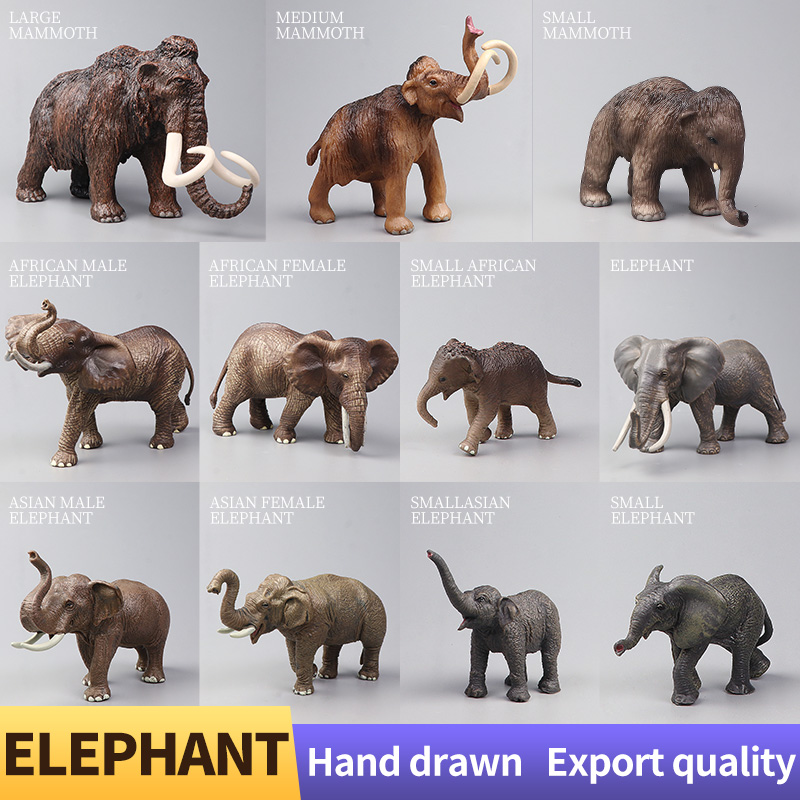 Figuras de Acción de Animales  - Kids Toys Elephant reseña y precio