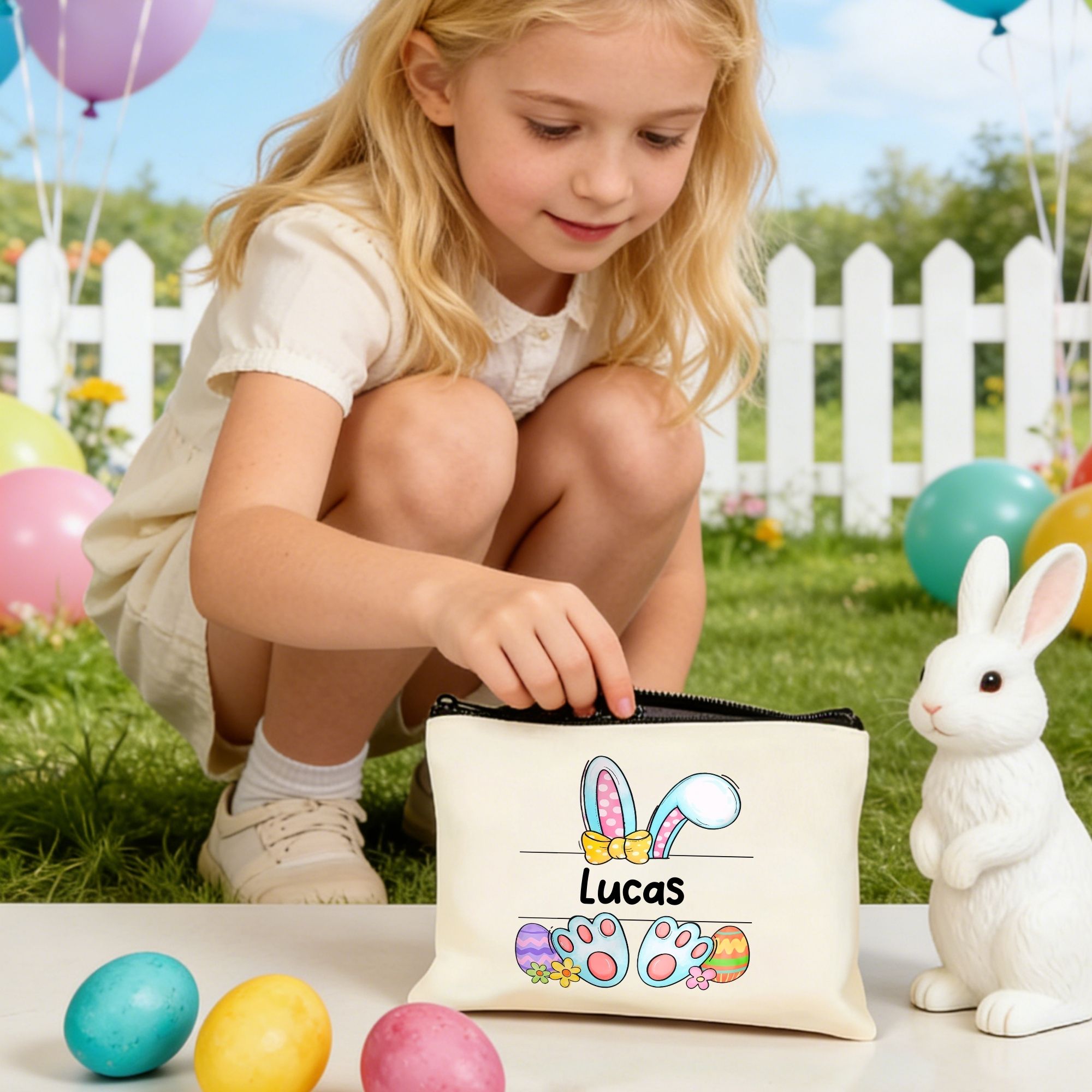 Bolsa de maquillaje personaliz - Kids Toys Logo reseña y precio
