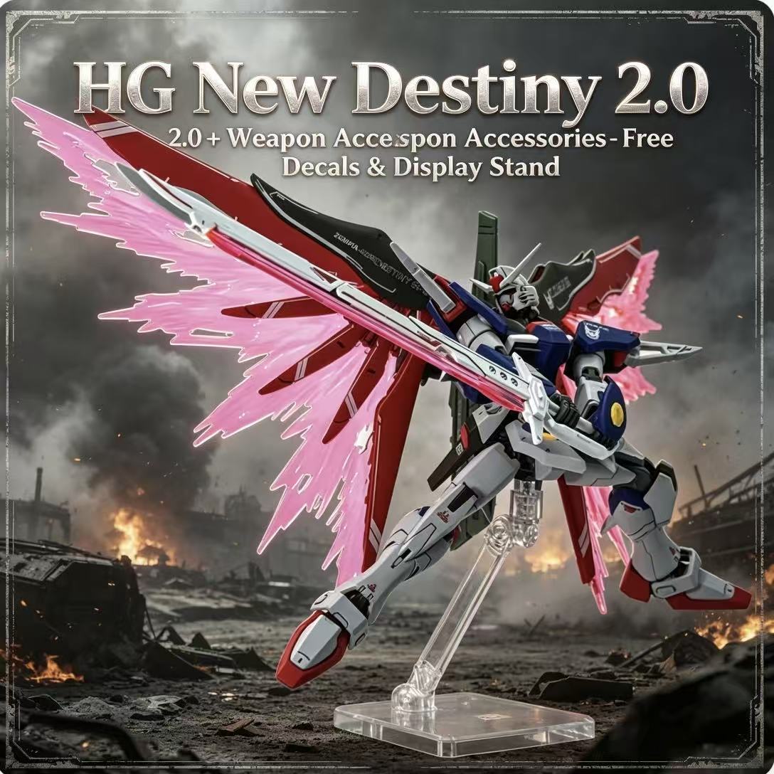 224 HG 1/144 Destiny Spec II F - Bandai Model Gundam Hg reseña y precio