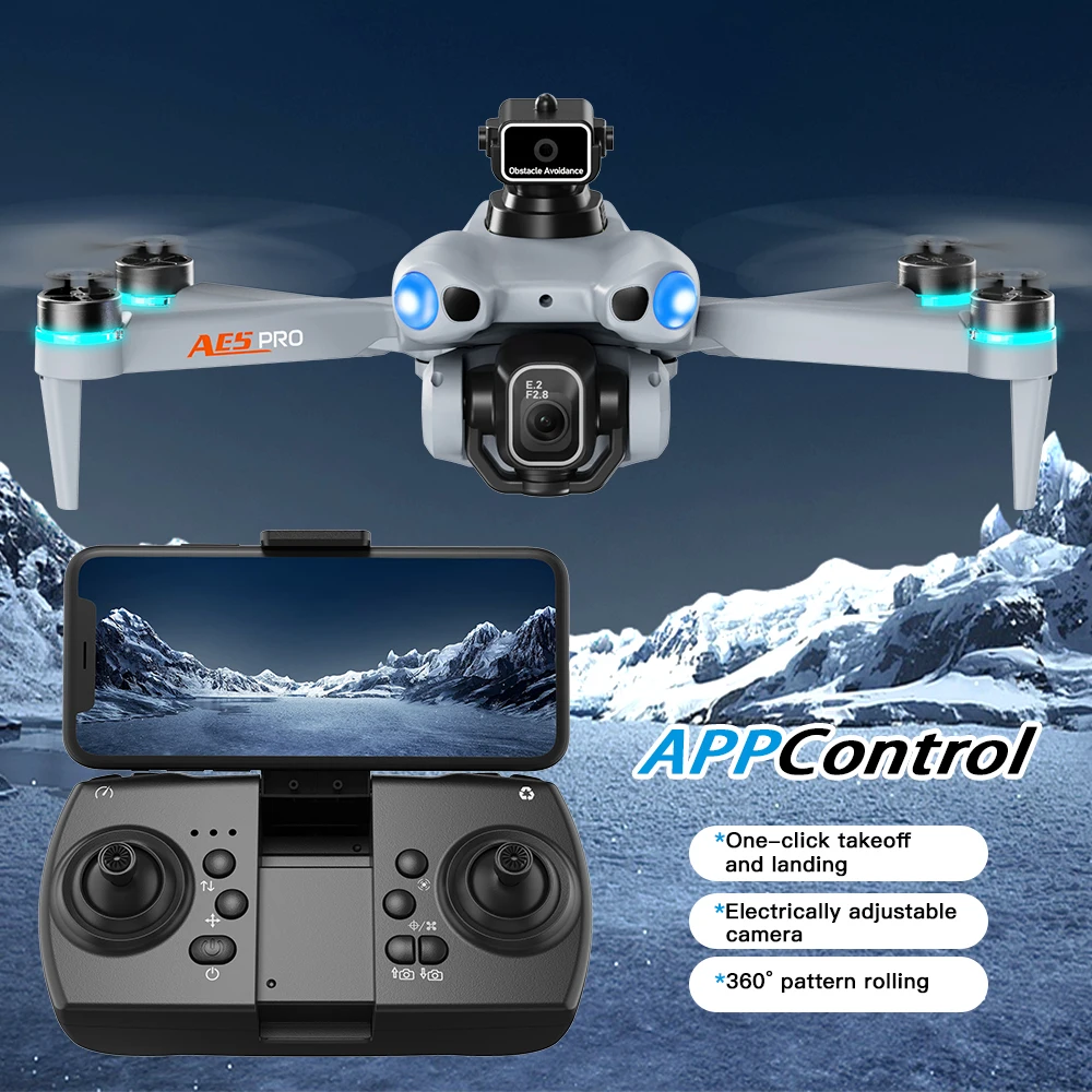 Dron AE5 Pro 8K HD con Pantall - Kids Toys Drone reseña y precio