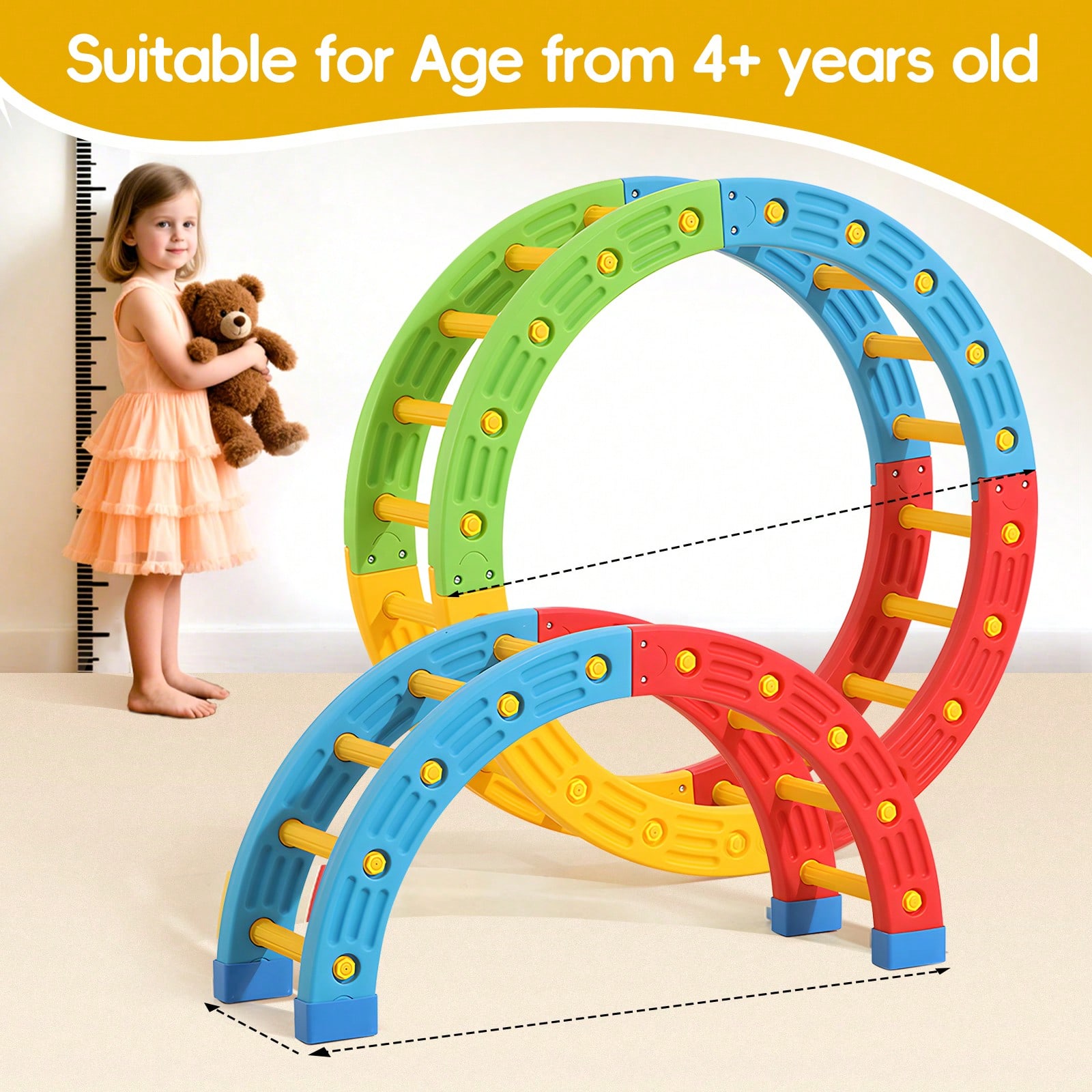 GCCSJ Juguetes de escalada ple - Kids Toys 3 Year Old reseña y precio