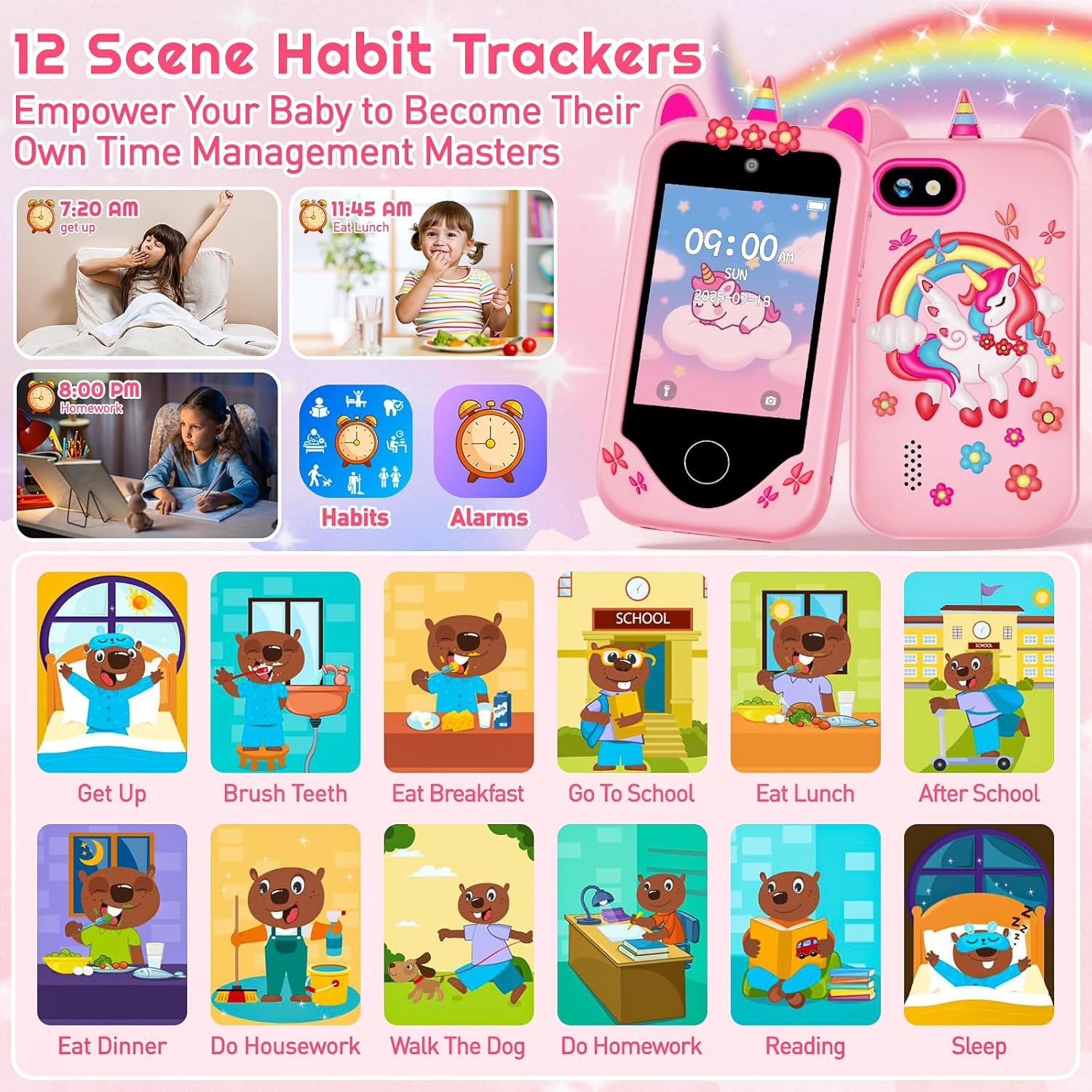 Teléfono inteligente para niño - Kids Toys Smartphone reseña y precio