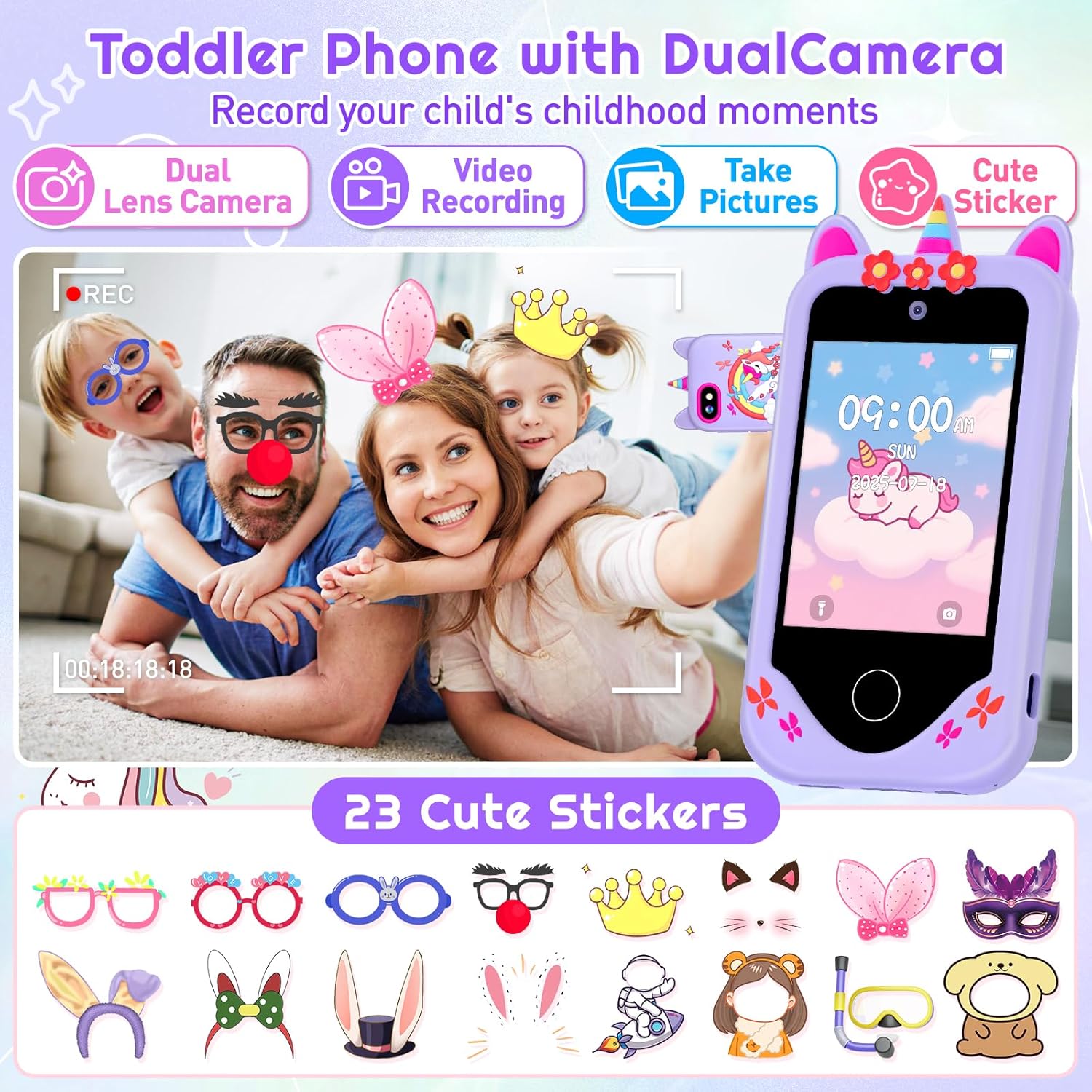Teléfono inteligente para niño - Kids Toys Smartphone reseña y precio