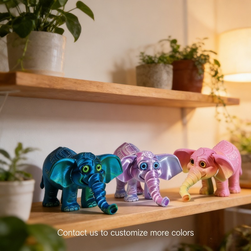 Figura de Elefante Impresa en  - Kids Toys Elephant reseña y precio