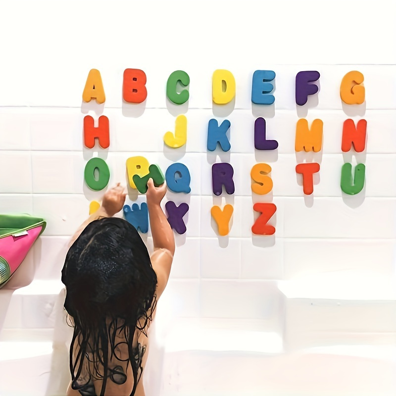 Juego de 36 Uds de letras y nú - Bath Letter Number Foam reseña y precio