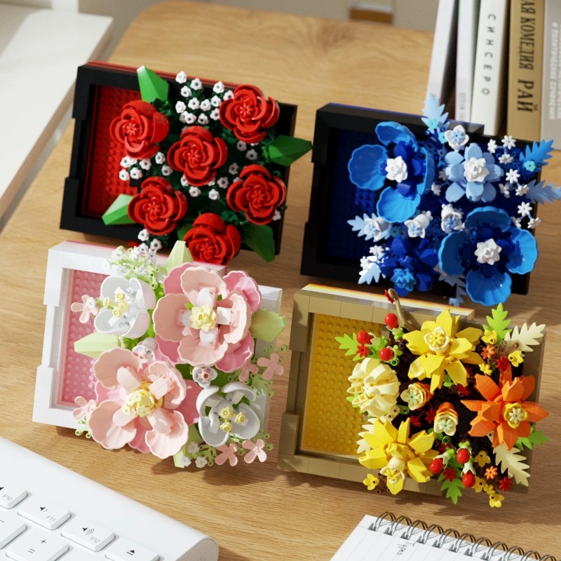 DIY 3D famosa Rosa hibisco flo - Kids Toys Exhibition reseña y precio