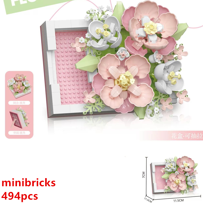 DIY 3D famosa Rosa hibisco flo - Kids Toys Exhibition reseña y precio