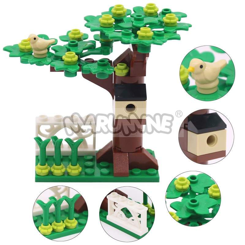 MARUMINE-Juego de casa de árbo - Lego Set City reseña y precio