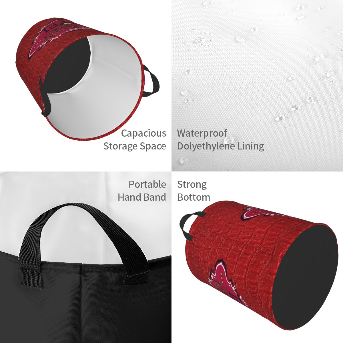 Cesta de lavandería con logoti - Kids Toys Logo reseña y precio
