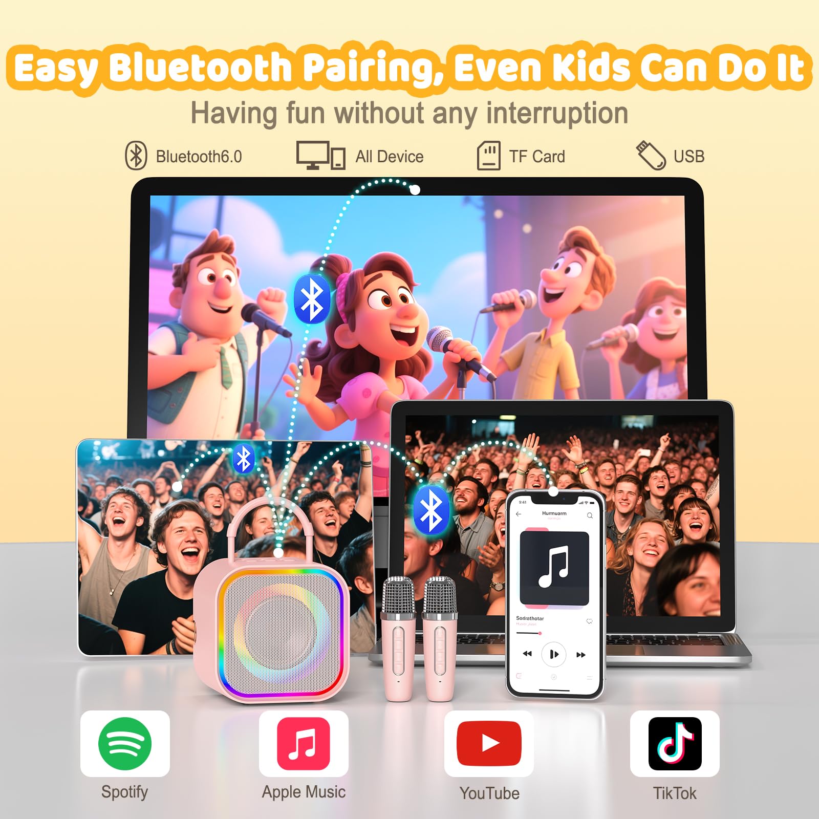 Máquina de Karaoke Mini Haomur - Kids Microphone Karaoke reseña y precio