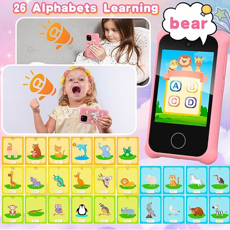 Cámara Digital para Niños, Tel - Kids Toys Smartphone reseña y precio