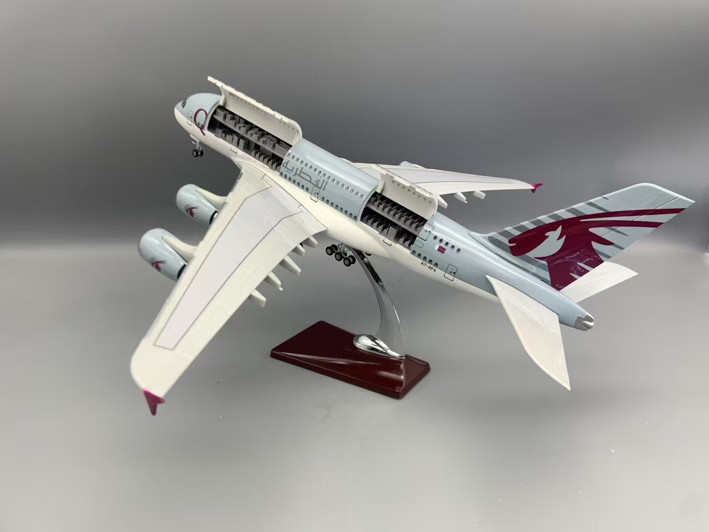 Nuevo modelo de avión A380 Qat - Kids Toys Qatar reseña y precio