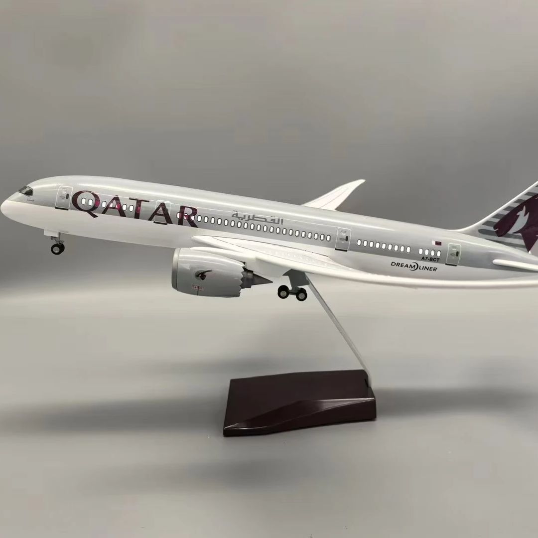 Escala 1:130 43cm 787 Jet Qata - Kids Toys Qatar reseña y precio