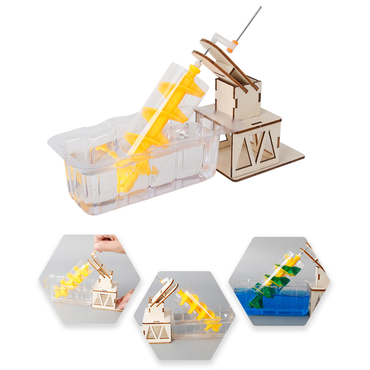 Experimento científico, rueda  - Science Experiment Kit reseña y precio